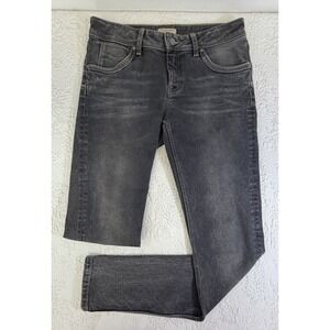 Burberry Brit Men's Faded Black Jeans Size 31 Slim Fit Button Fly Low Rise